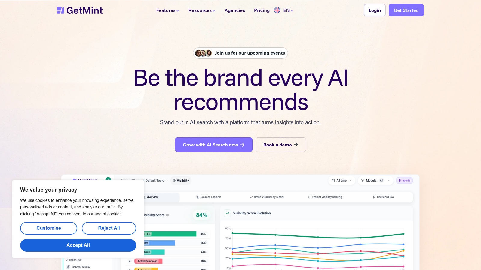 GetMint product screenshot